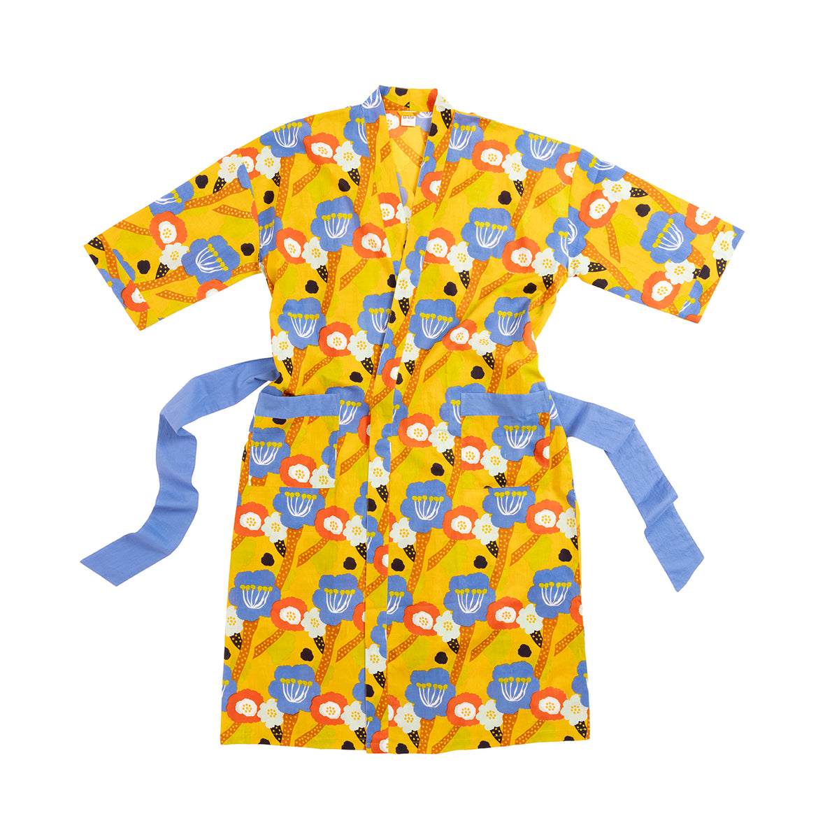 Flower Fields Robe