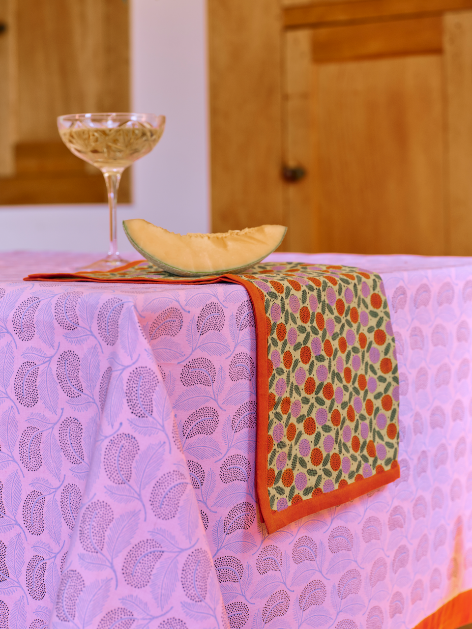 Hanna Tablecloth | Orchid