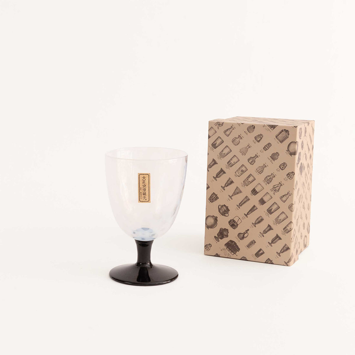 Hirota Glass Taisho Roman Stemmed Wine Goblet