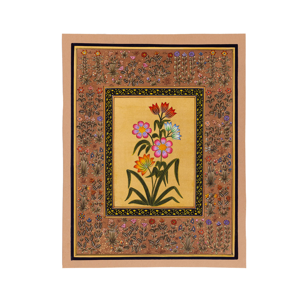 Floral Spray | Miniature Painting