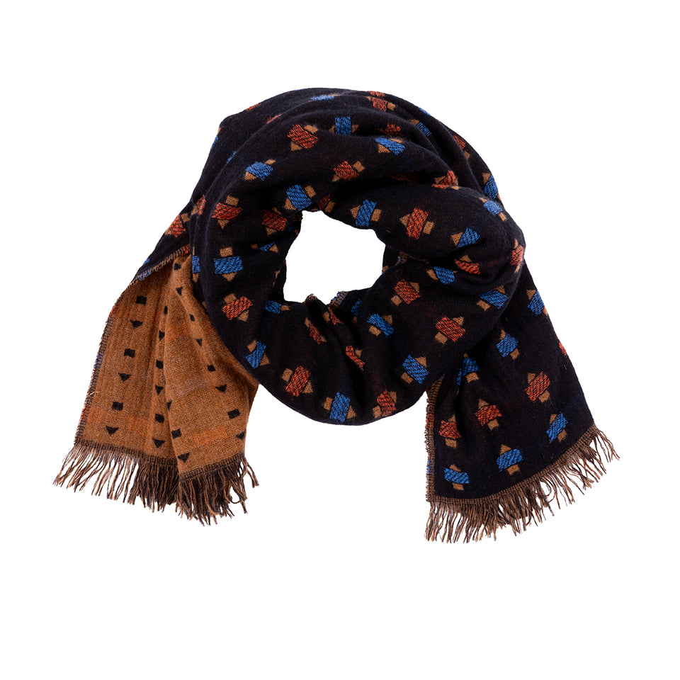 Intaglio Cashmere Shawl
