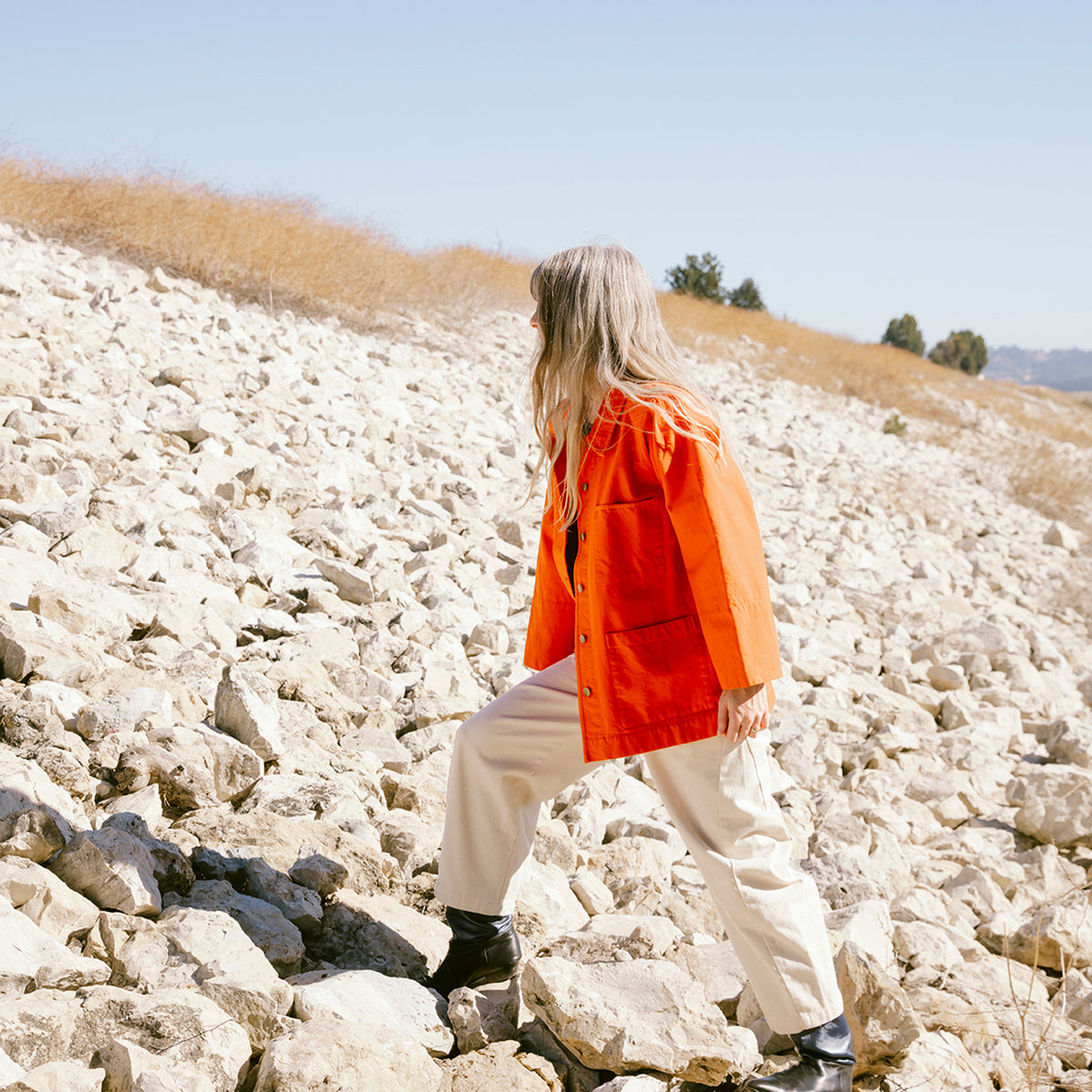 Canyon Jacket | Tangerine