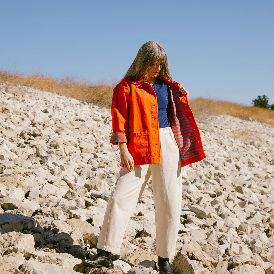 Canyon Jacket | Tangerine