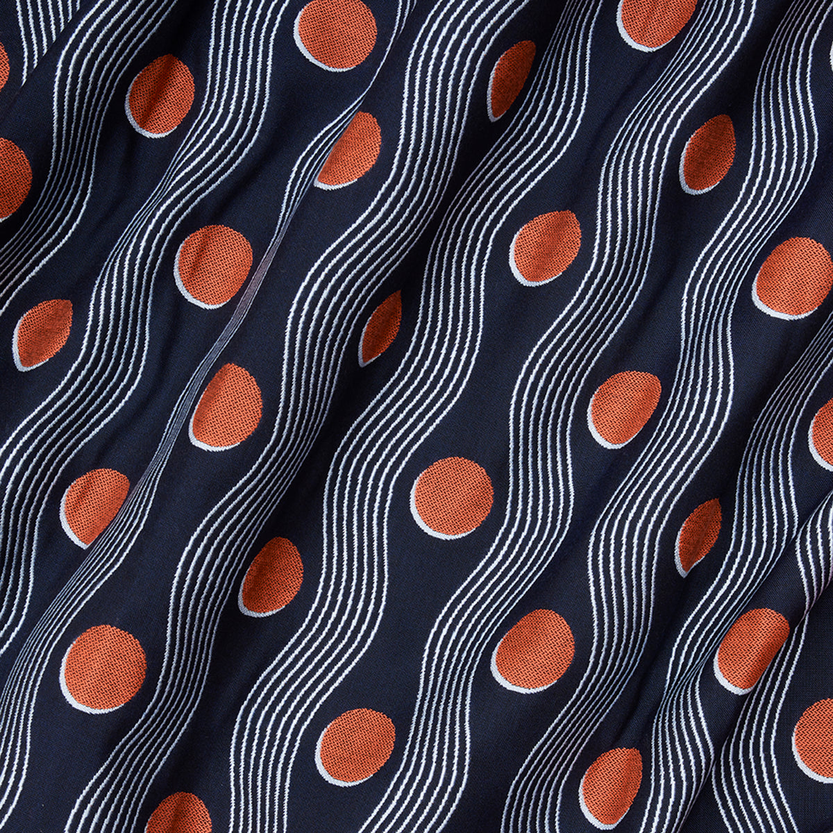 Juggle Fabric Swatch | Navy