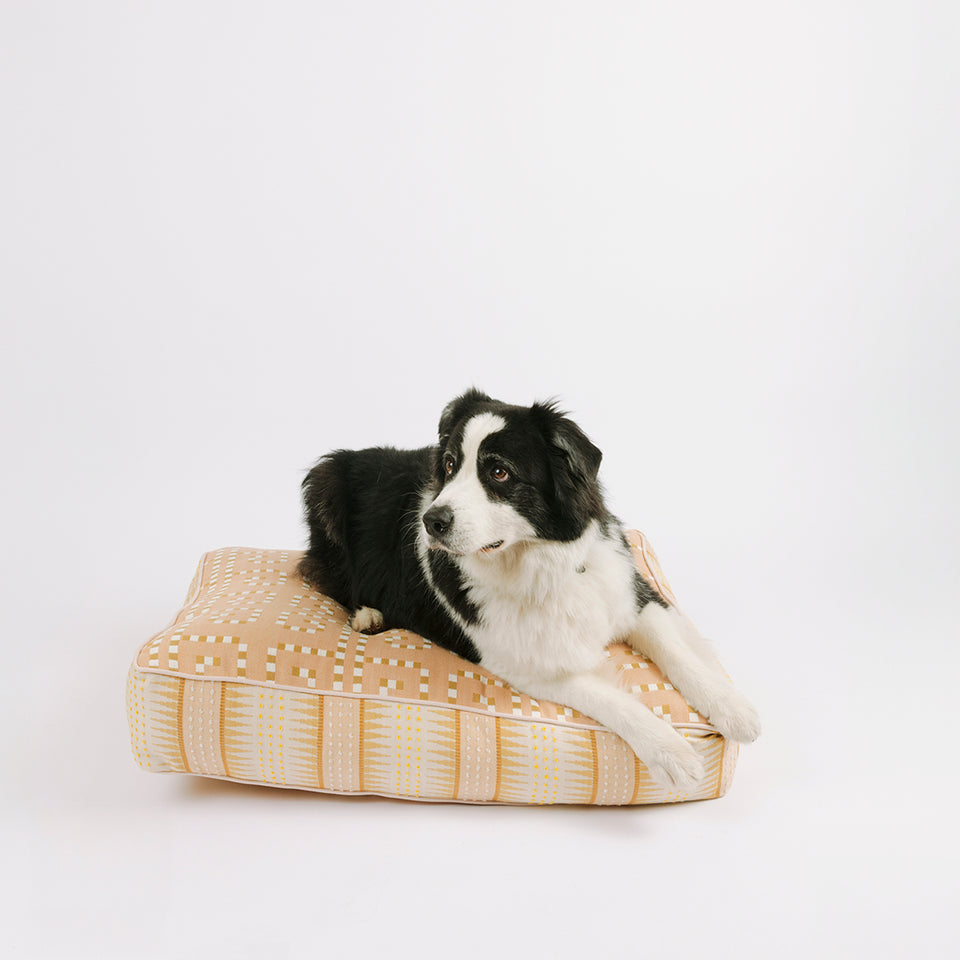 Peach Dog Bed