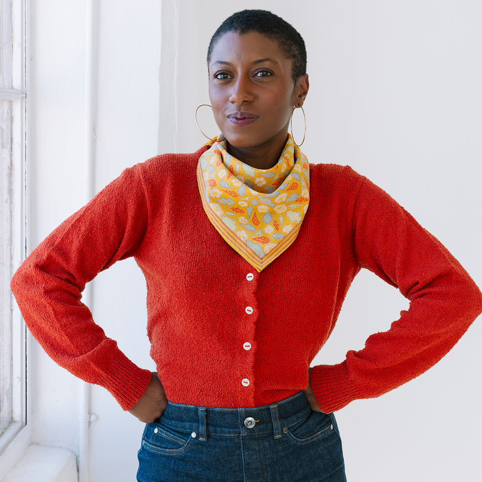 Ochre Morris Bandana