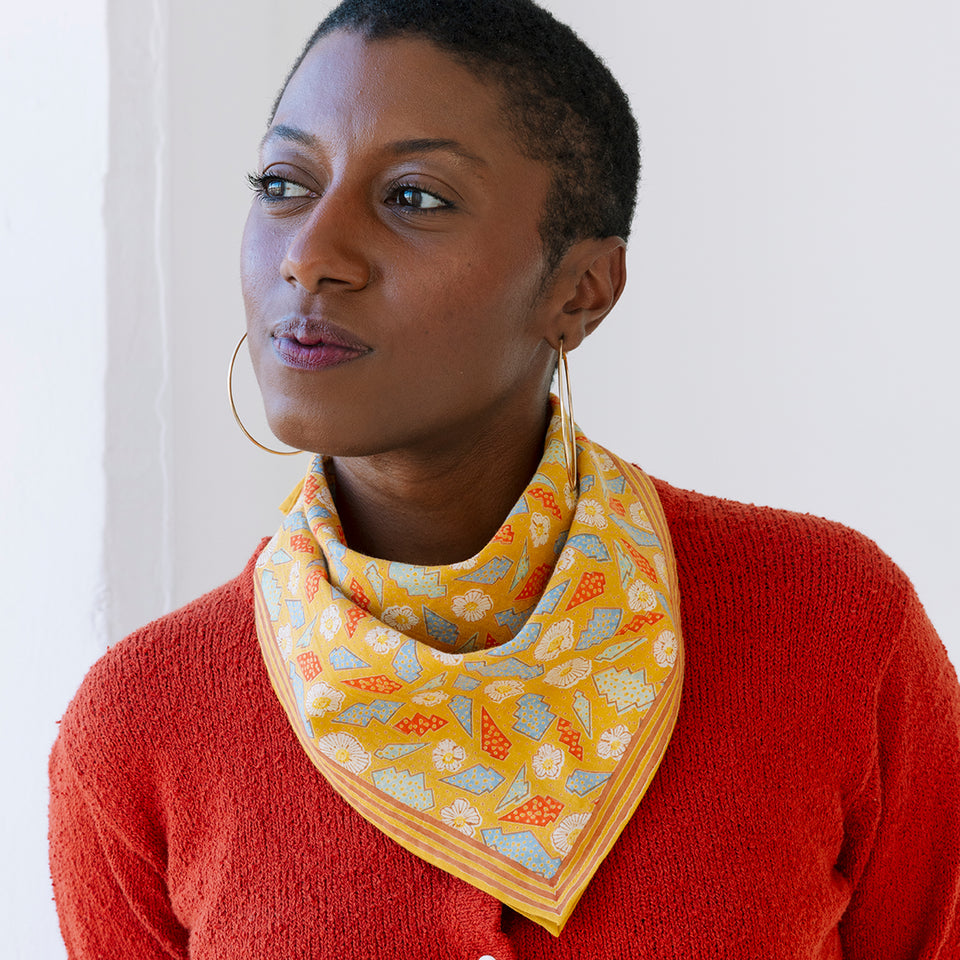 Ochre Morris Bandana