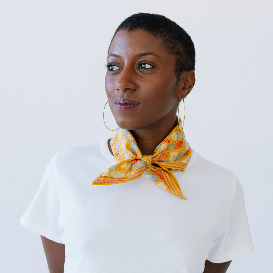 Ochre Morris Bandana