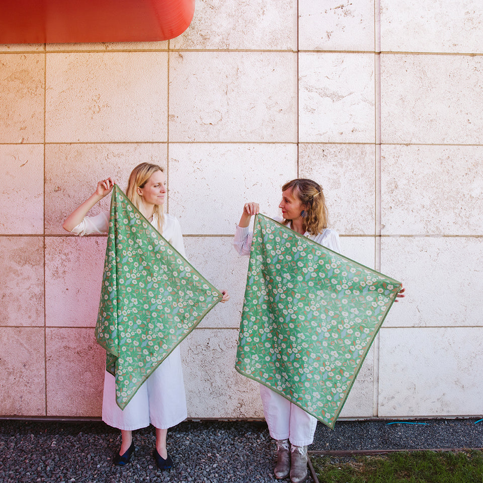 Emerald Morris Square Scarf