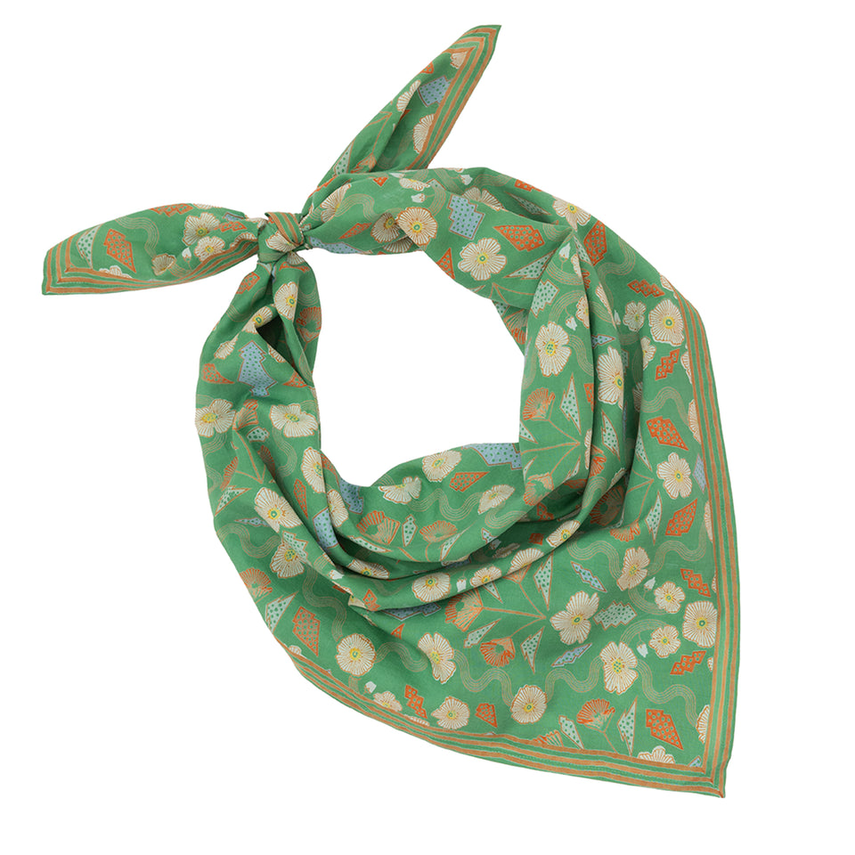 Emerald Morris Square Scarf
