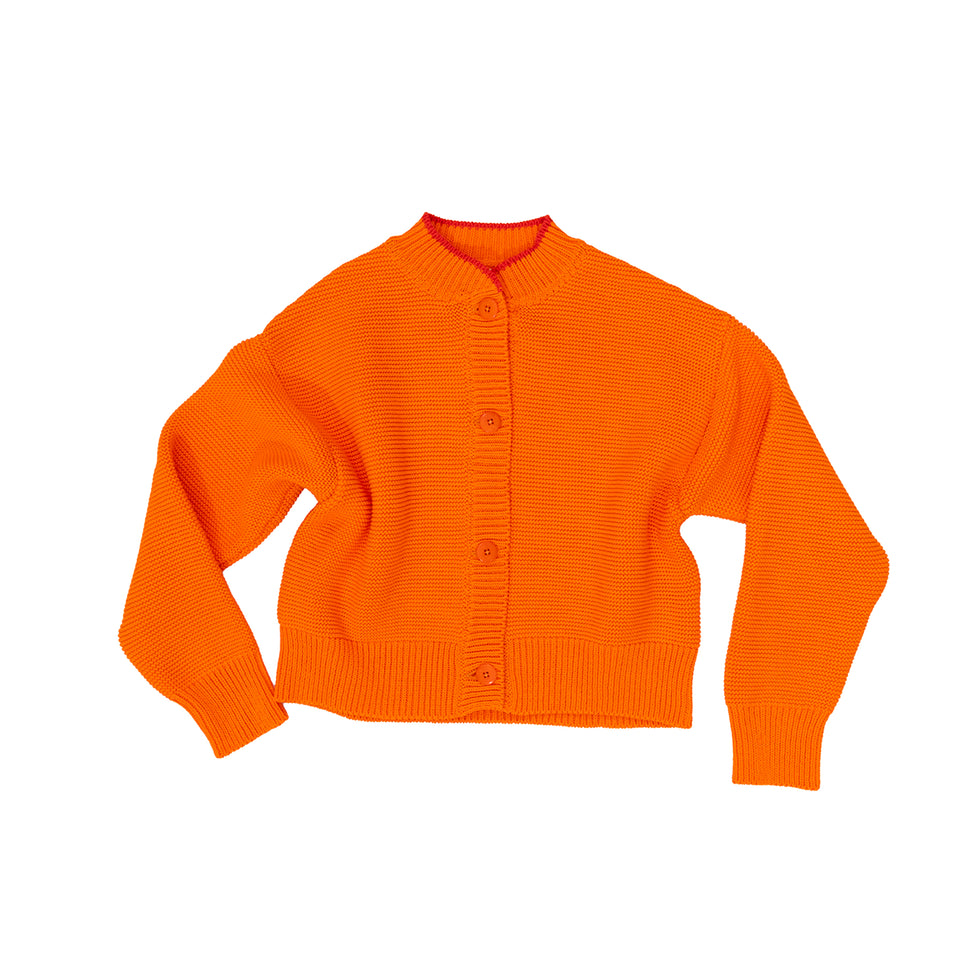Hilma Cardigan | Tangerine