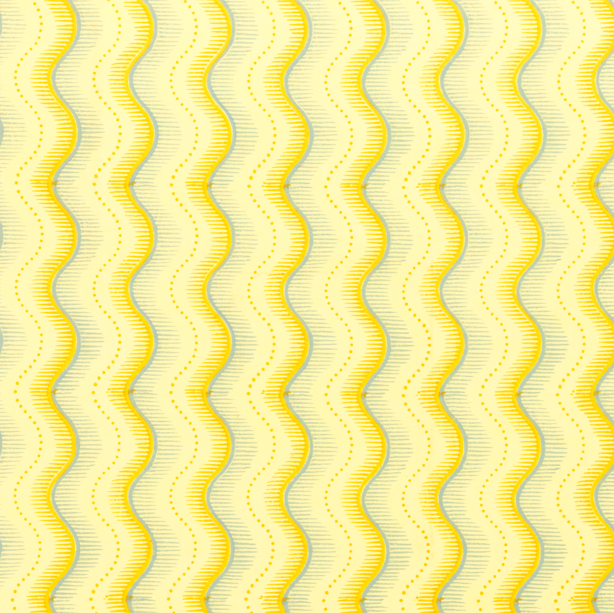 Little Zipper Fabric Swatch | Lemon