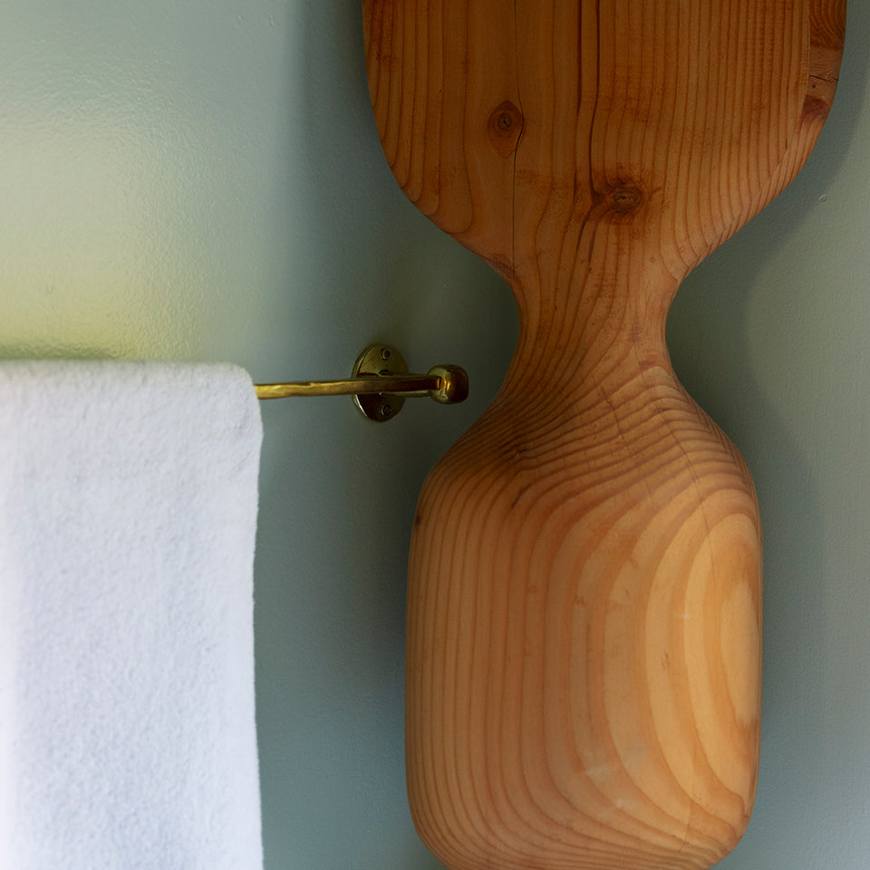 Long Block Towel Bar