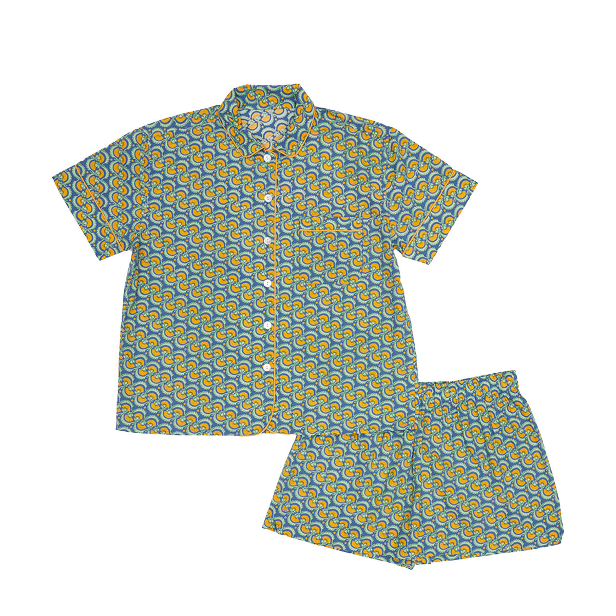 Short Pajama Set | Marigold