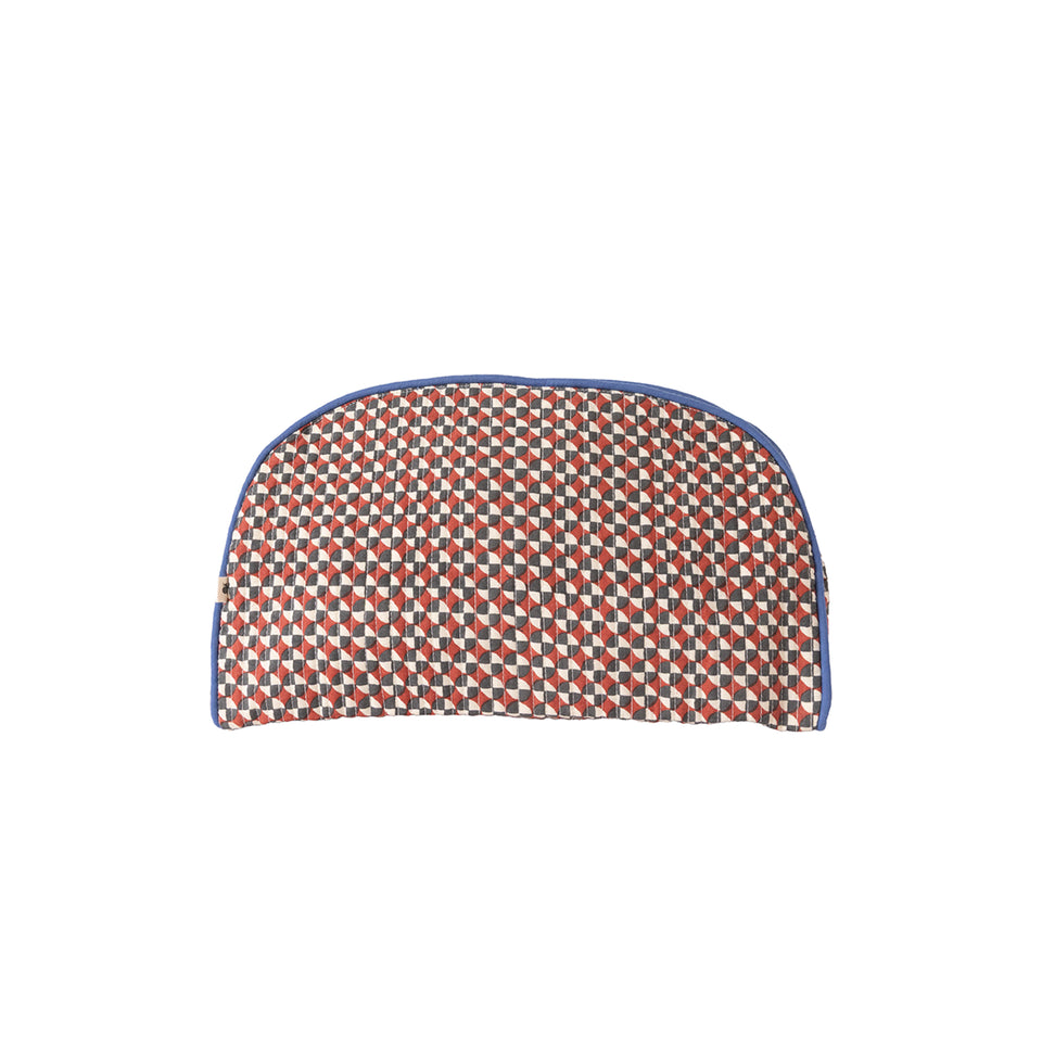 Medallion Travel Pouch | Crimson