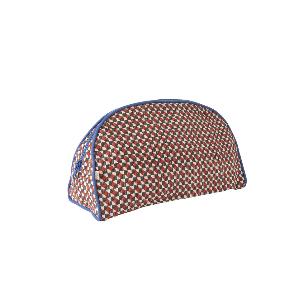 Medallion Travel Pouch | Crimson