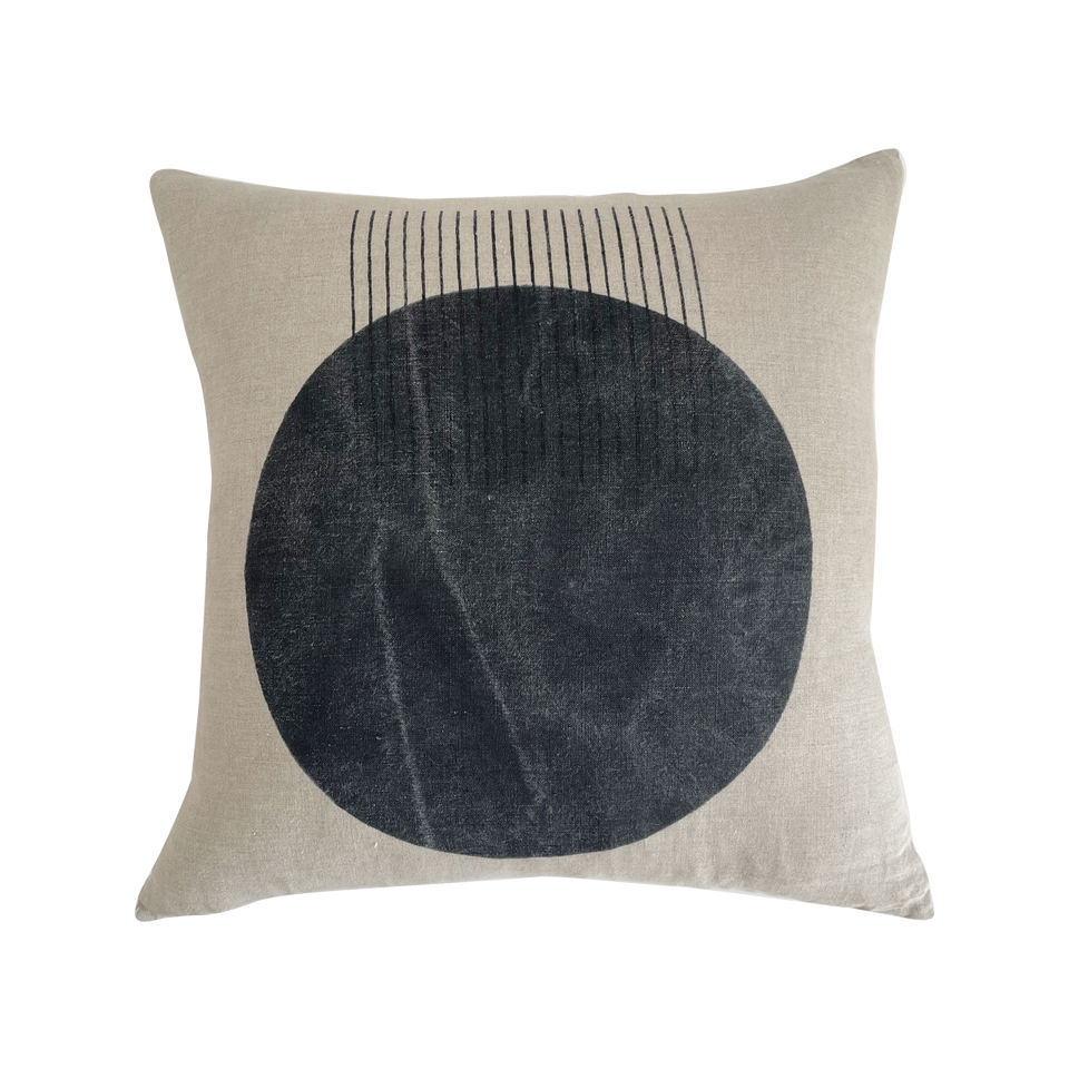 20" Metronome Pillow | Flax