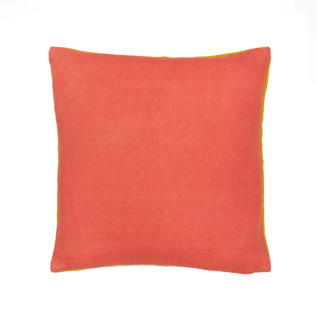 Metronome pillow yellow block shop
