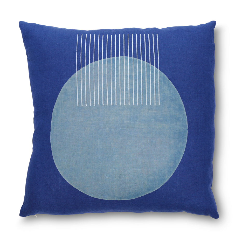 20" Metronome Pillow | Cobalt