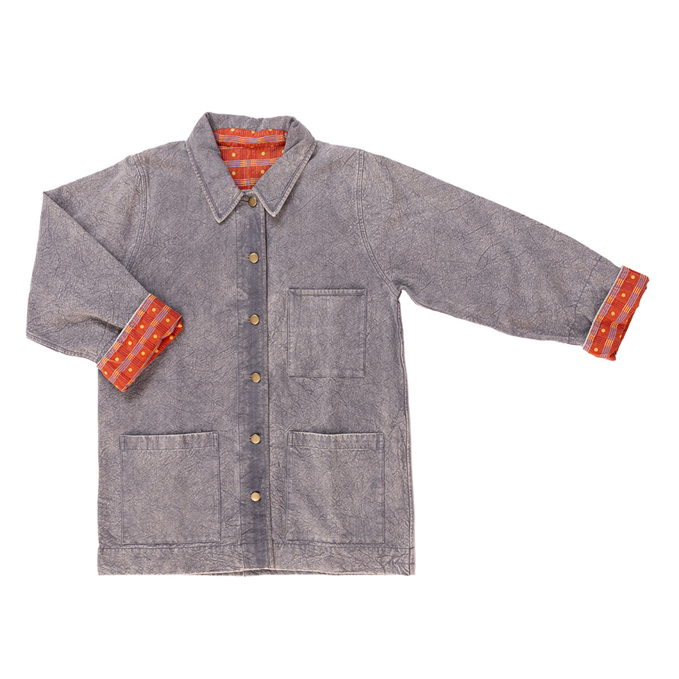 Acid Washed Canyon Jacket | Grey