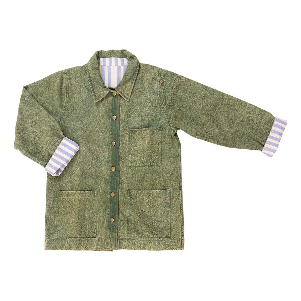 Acid Washed Canyon Jacket | Green