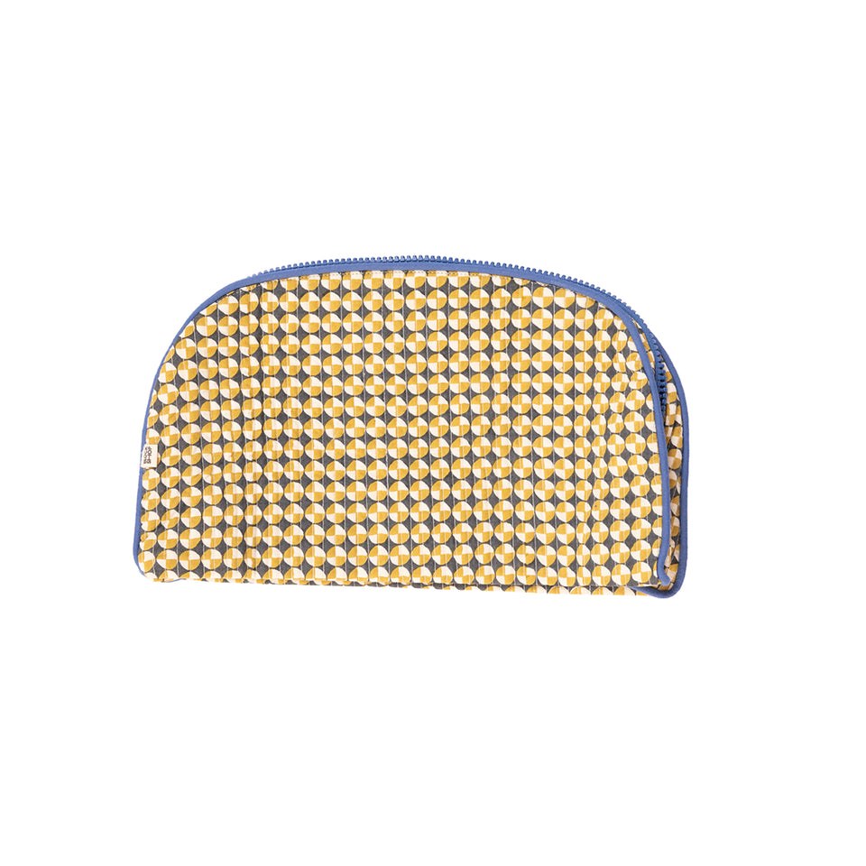 Medallion Travel Pouch | Blue - Large
