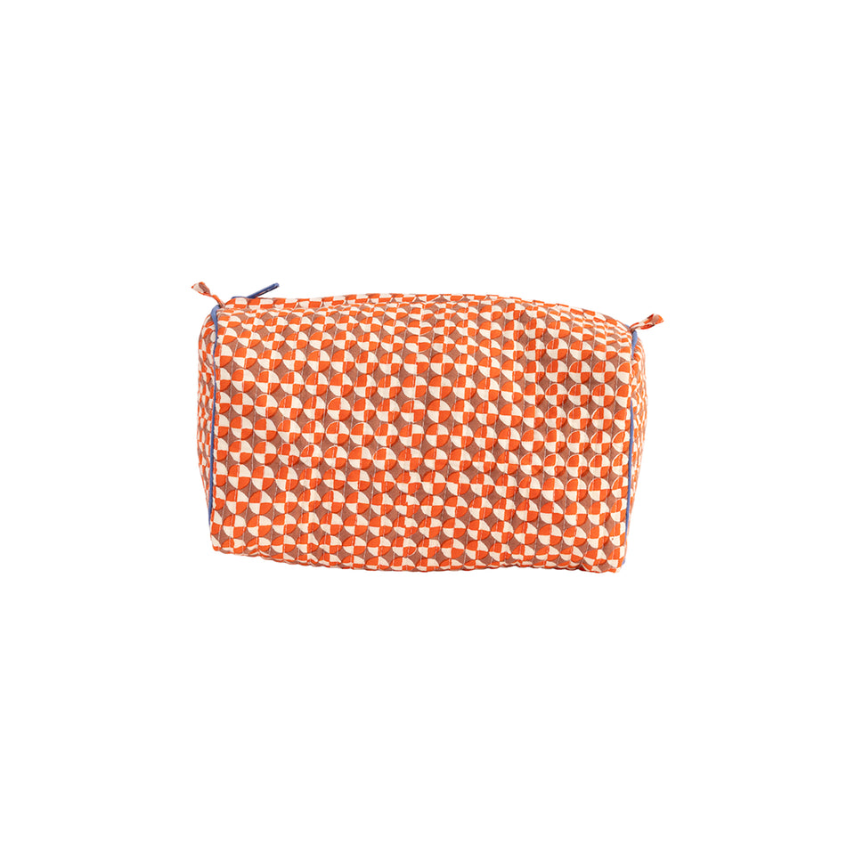 Medallion Travel Pouch | Rust - Medium