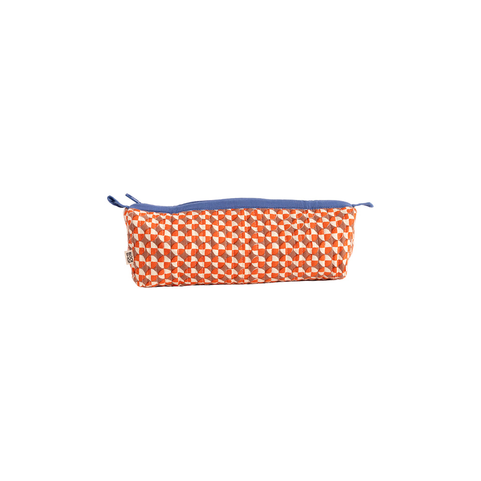Medallion Travel Pouch | Rust - Small