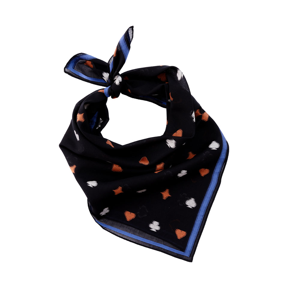 Spades | Silk Bandana