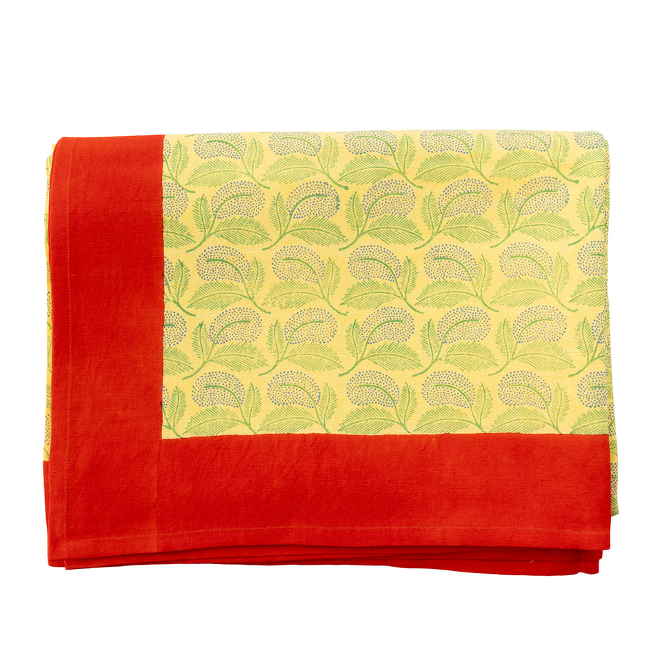 Hannah Tablecloth | Lemon