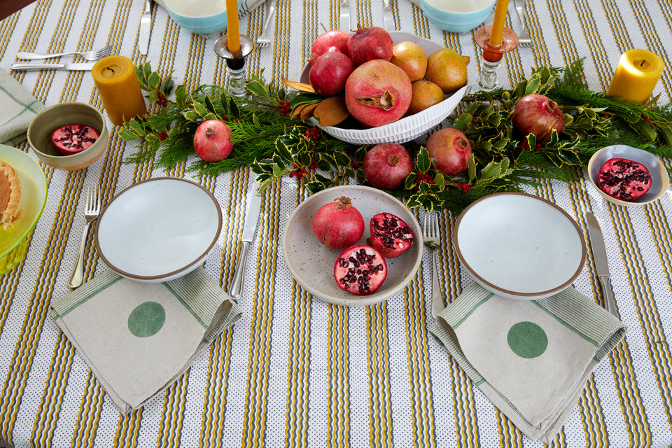 Odette Tablecloth | Honey