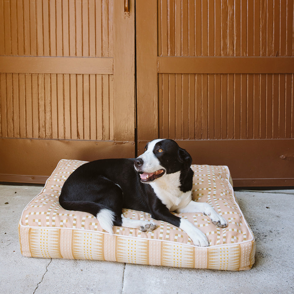 Peach Dog Bed