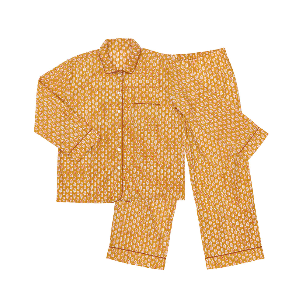 Pajama Set | Ochre