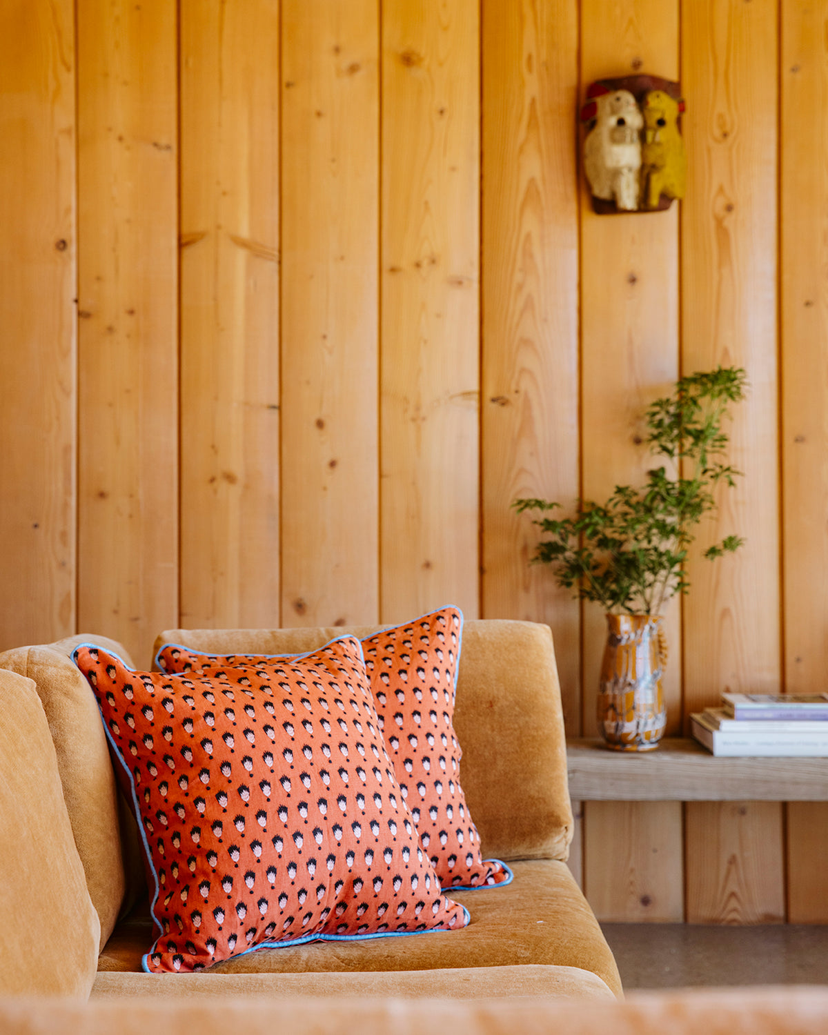 Flame Pillow | Tomato