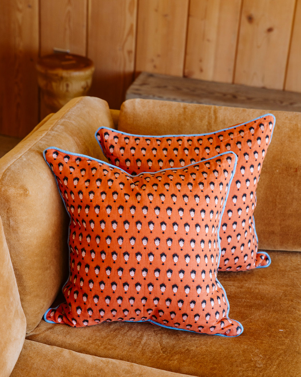 Flame Pillow | Tomato