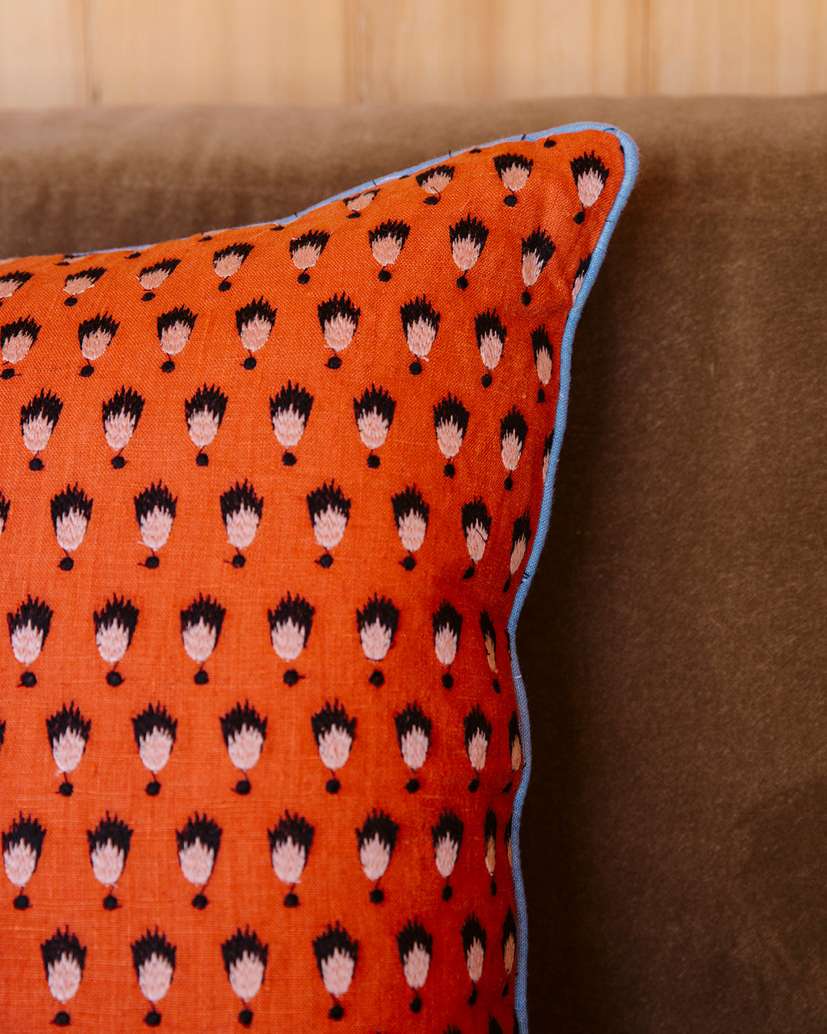 Flame Pillow | Tomato