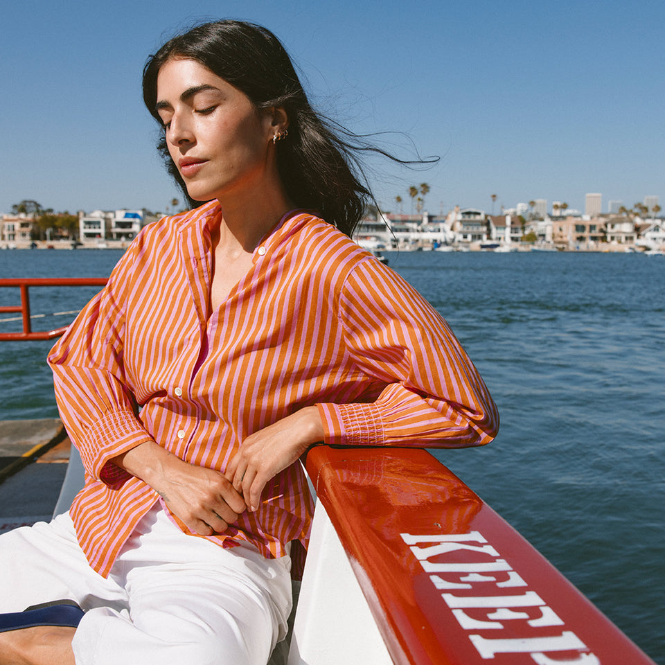 Alice Blouse | Peach