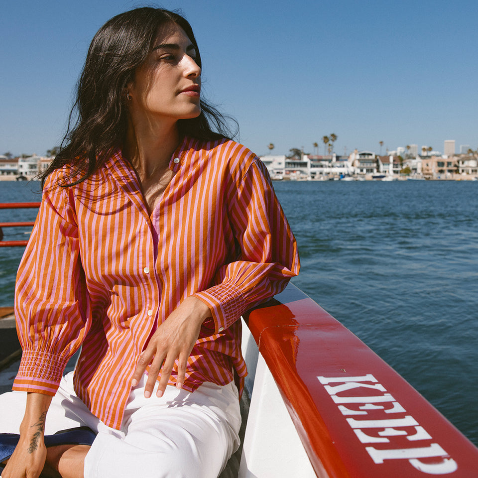 Alice Blouse | Peach