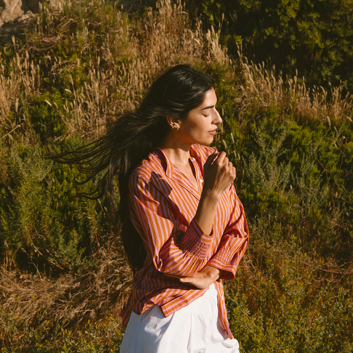 Alice Blouse | Peach