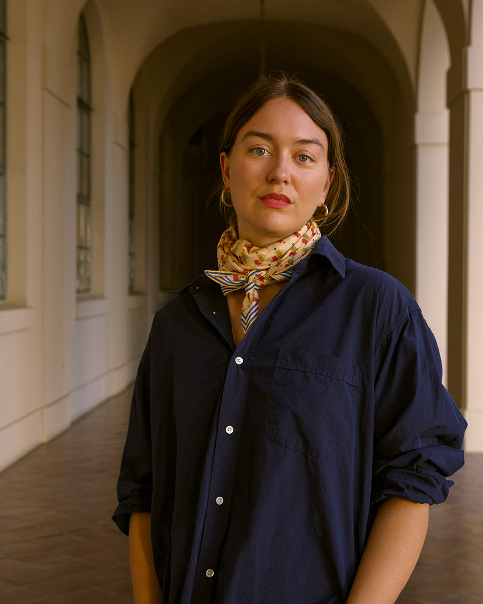 Raj Square Scarf | Chamomile