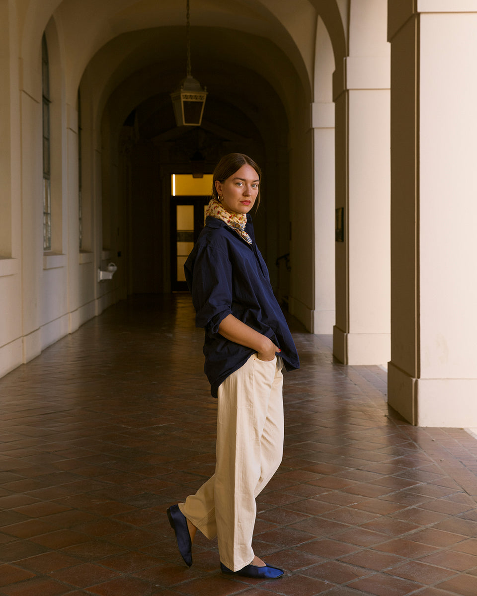Raj Square Scarf | Chamomile