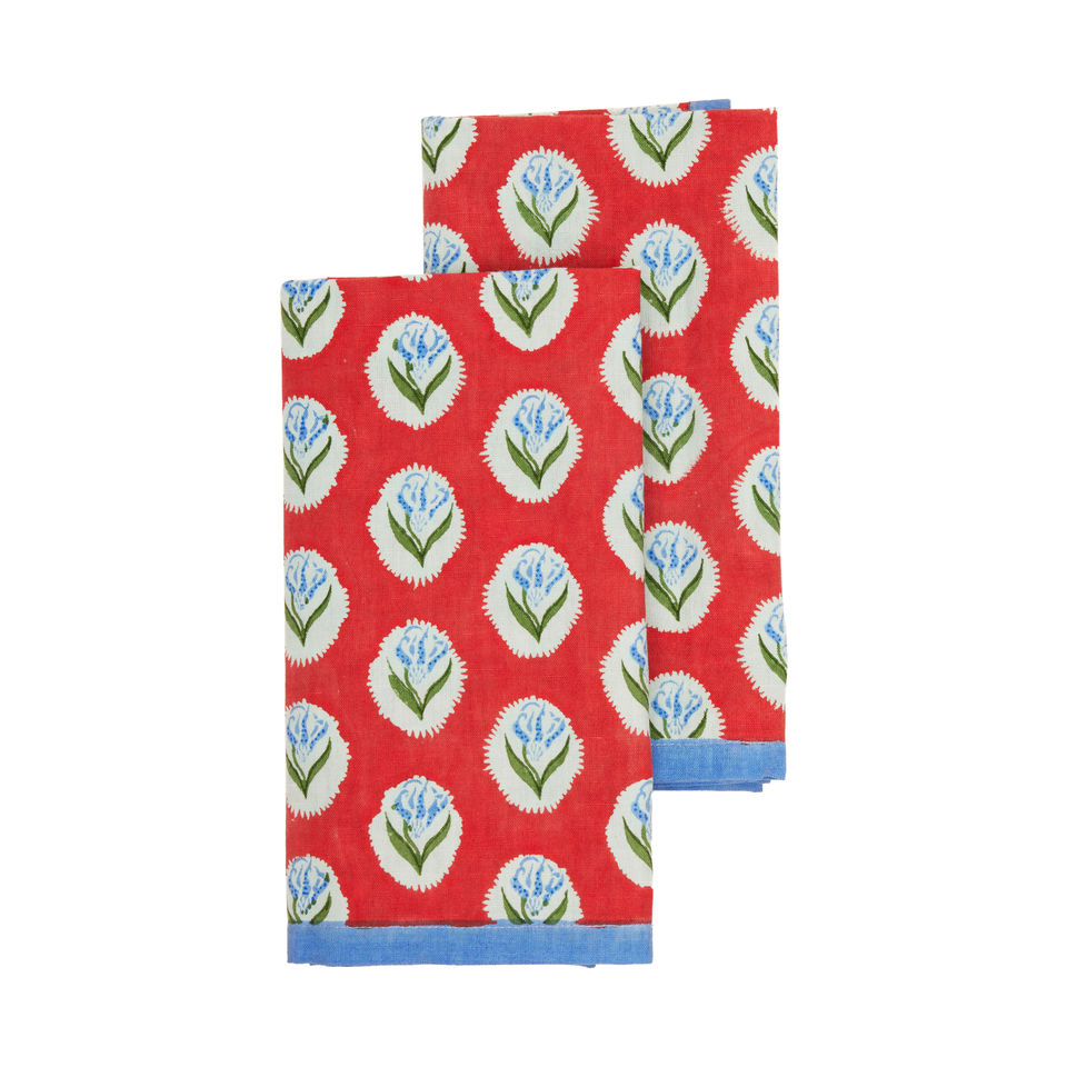 Scarlet Tiger Lily Napkin