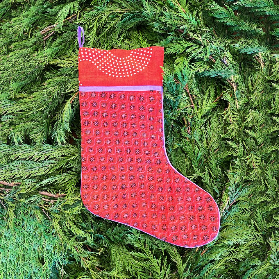 Lucky Star Stocking | Holly
