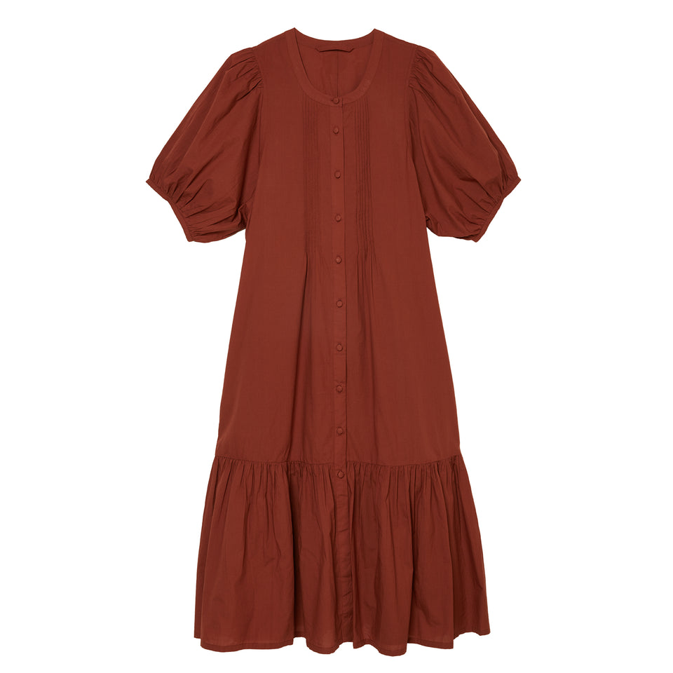 August Dress | Russet