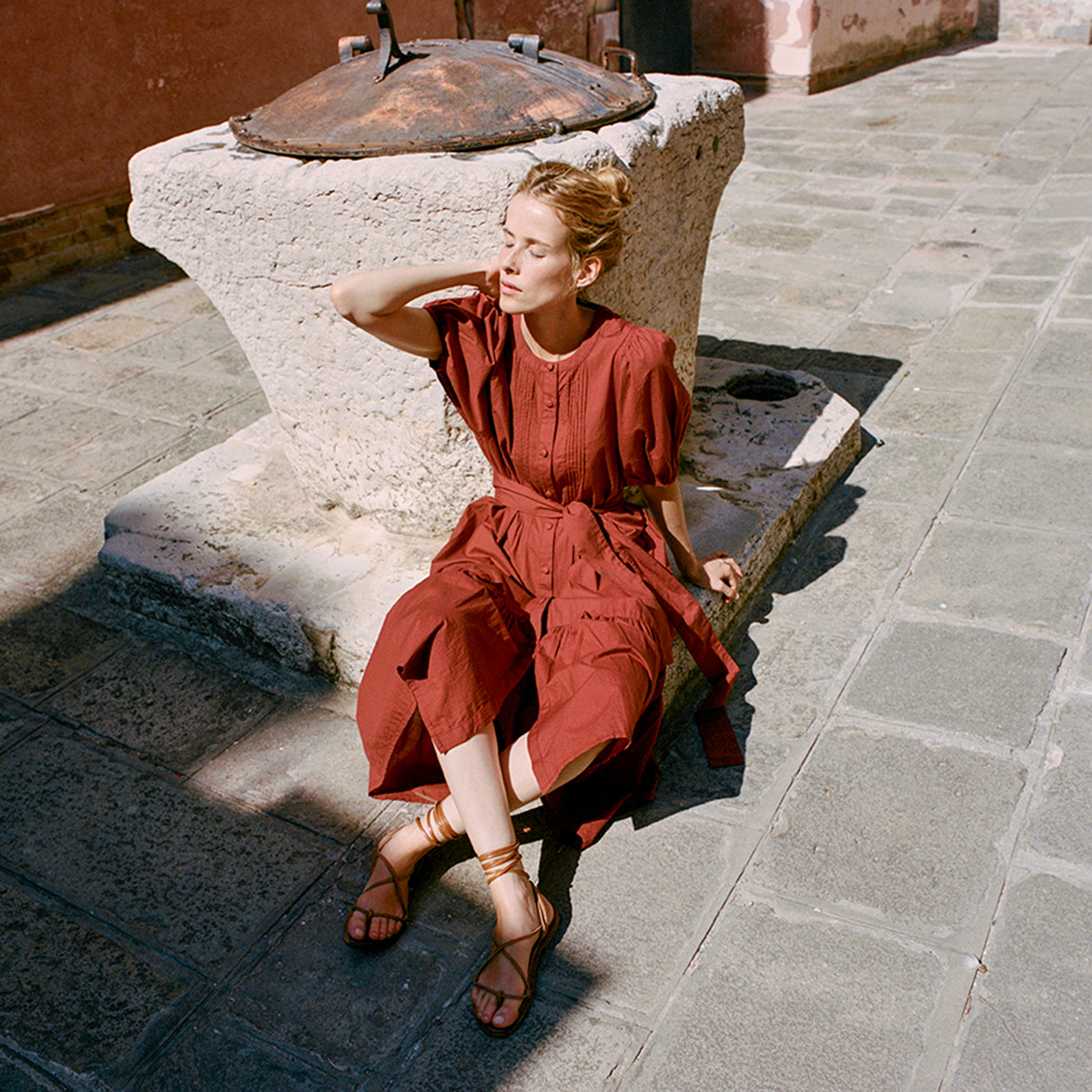 August Dress | Russet