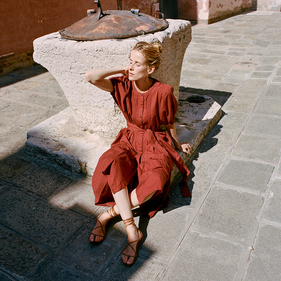 August Dress | Russet