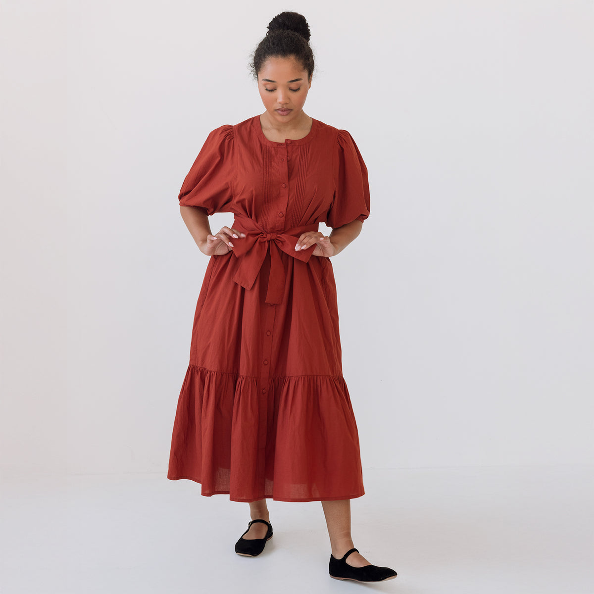August Dress | Russet