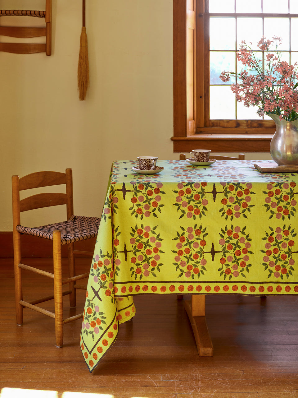 Tree of Life Tablecloth | Chartreuse
