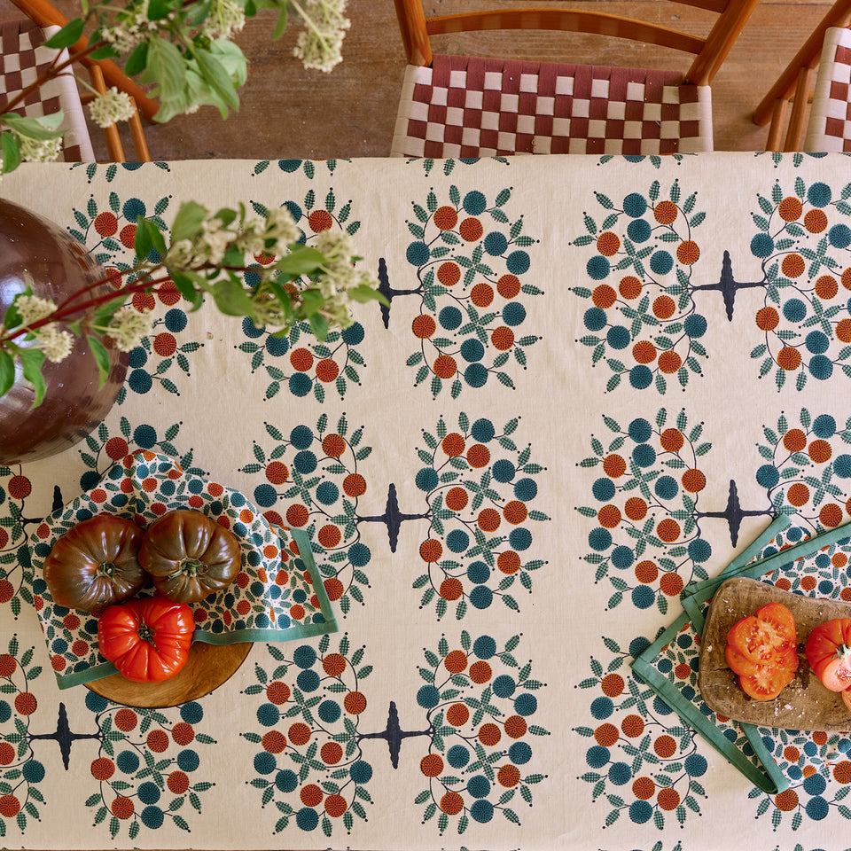 Tree of Life Tablecloth | Cream