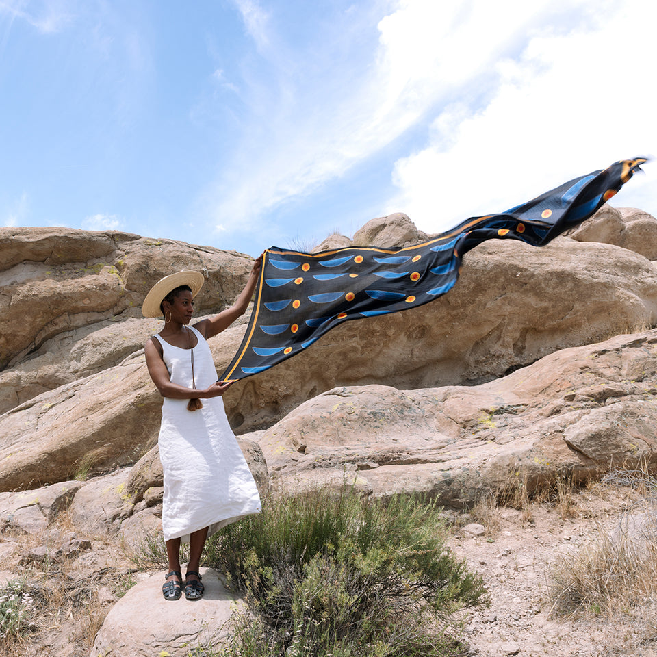 Half Moon Bay Long Scarf